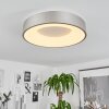 Playas Taklampa LED Silver, Vit, 1-ljuskällor