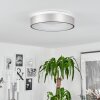 Playas Taklampa LED Silver, Vit, 1-ljuskällor