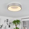 Playas Taklampa LED Silver, Vit, 1-ljuskällor