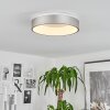 Playas Taklampa LED Silver, Vit, 1-ljuskällor