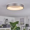 Playas Taklampa LED Silver, Vit, 1-ljuskällor