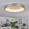 Playas Taklampa LED Silver, Vit, 1-ljuskällor