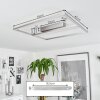 Rauma Taklampa LED Nickel matt, 1-ljuskällor