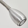 Wiby Vägglampa, Väggspotlight LED Nickel matt, 2-ljuskällor