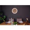 Luce Design MOON Vägglampa LED Brun, träoptik, Svart, 1-ljuskällor