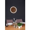 Luce Design MOON Vägglampa LED Brun, träoptik, Svart, 1-ljuskällor