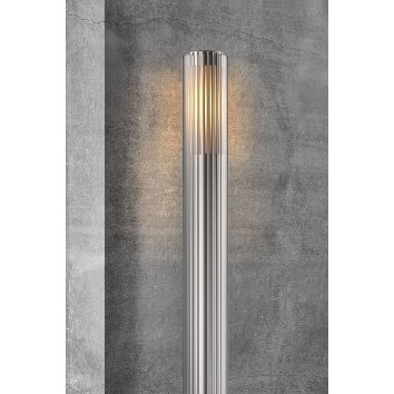 Nordlux Aludra gångvägslampa Aluminium, 1-ljuskällor