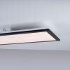 Leuchten Direkt FLAT Taklampa LED Svart, 1-ljuskällor