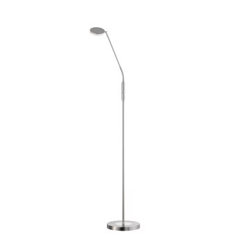 FHL easy Luna Golvlampa LED Nickel matt, 1-ljuskällor