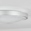 Subles Taklampa LED Silver, Vit, 1-ljuskällor, Rörelsedetektor