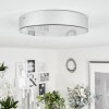 Mentque Taklampa LED Silver, 1-ljuskällor