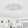 Mentque Taklampa LED Silver, 1-ljuskällor