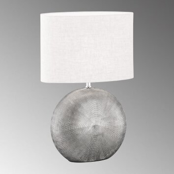 Honsel Lampor Tobse Bordslampa Silver, 1-ljuskällor