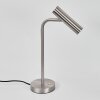 Dalheim Bordslampa, Läslampa LED Nickel matt, 1-ljuskällor