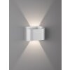 Honsel Lampor Wall Vägglampa LED Silver, 2-ljuskällor