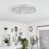 Mentque Taklampa LED Silver, 1-ljuskällor