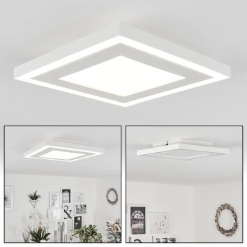 Audrieu Taklampa LED Vit, 2-ljuskällor