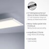 Leuchten Direkt FLAT Taklampa LED Vit, 1-ljuskällor, Fjärrkontroll