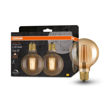 Osram E27 6.5 Watt varmvit dimbar 725 Lumen