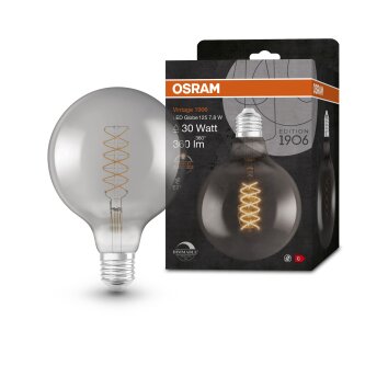 Osram E27 8 Watt varmvit dimbar 360 Lumen