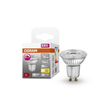 Osram GU10 3.4 Watt varmvit dimbar 230 Lumen