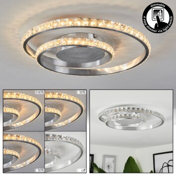 Tanganheira Taklampa LED Aluminium, 1-ljuskällor