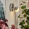 Sanchequias Vägglampa, Väggspotlight LED Krom, 1-ljuskällor, Fjärrkontroll, Färgväxlare