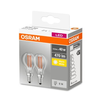 Osram E14 LED Watt varmvit 470 Lumen