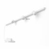 Philips Lampor Basis-Set Vägglampa, Väggspotlight LED Vit, 3-ljuskällor, Färgväxlare