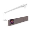 Philips Lampor Basis-Set Vägglampa, Väggspotlight LED Vit, 3-ljuskällor, Färgväxlare