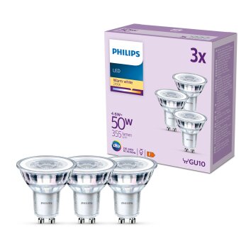 Philips Lampor GU10 LED 4.6 Watt varmvit 360 Lumen