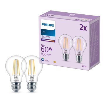 Philips Lampor E27 LED 7 Watt neutralvit 850 Lumen