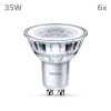 Philips Lampor GU10 LED 3.5 Watt varmvit 255 Lumen