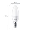 Philips Lampor E14 LED 4.9 Watt varmvit 470 Lumen