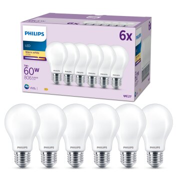 Philips Lampor E27 LED 7 Watt varmvit 806 Lumen