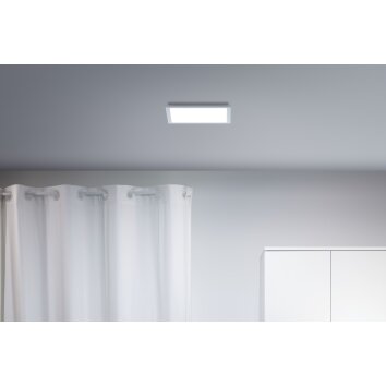 Philips Lampor WiZ Taklampa, Panel LED Vit, 1-ljuskällor