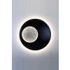 Holländer LUNA Vägglampa LED Brun, Svart, Silver, 2-ljuskällor