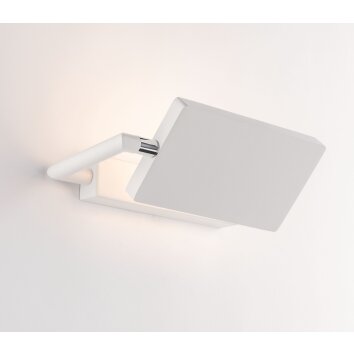 Luce Design Book Vägglampa LED Vit, 1-ljuskällor