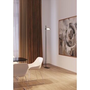 Luce Design Book Golvlampa LED Svart, 1-ljuskällor