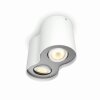 Philips Lampor Pillar Taklampa LED Vit, 2-ljuskällor, Fjärrkontroll