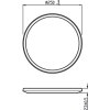 Philips Lampor CL550 Taklampa, Panel LED Vit, 1-ljuskällor