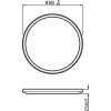 Philips Lampor CL550 Taklampa, Panel LED Vit, 1-ljuskällor