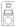 Philips Lampor Centura Infälld lampa LED Vit, 1-ljuskällor, Färgväxlare