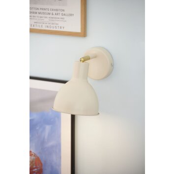 Nordlux POP Vägglampa Beige, 1-ljuskällor