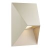 Nordlux PONTIO vägglampa utomhus Beige, 1-ljuskällor