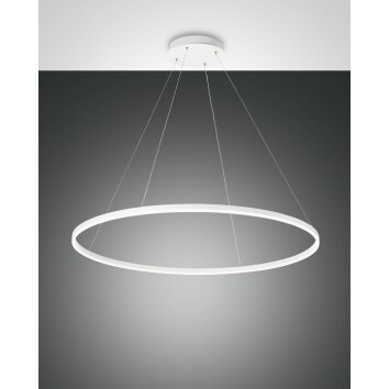 Fabas Luce Giotto Pendelbelysning LED Vit, 1-ljuskällor