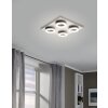 Eglo PALENA Taklampa LED Nickel matt, 4-ljuskällor