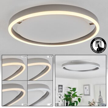 Barril Taklampa LED Aluminium, 1-ljuskällor