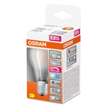 Osram E27 LED 5.8 Watt neutralvit dimbar 806 Lumen