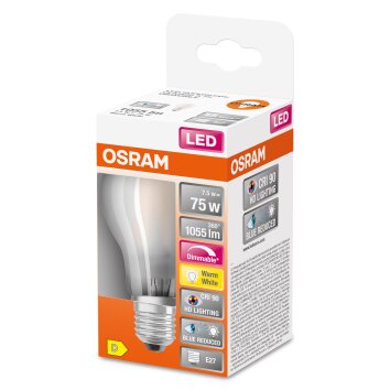 Osram E27 LED 7.5 Watt varmvit dimbar 1055 Lumen